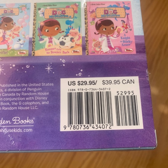 Disney Doc McStuffins Little Golden Book Library Set 5 Book Boxed Set New - Picture 7 of 8